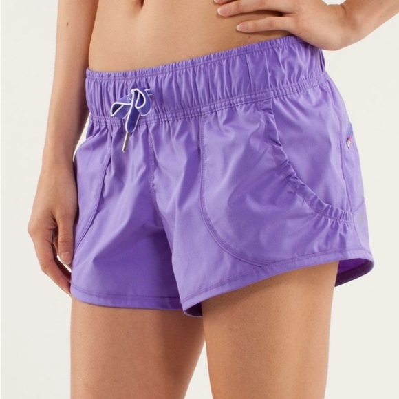 lululemon athletica Pants - Lululemon Work It Out Short Power Purple Size 6